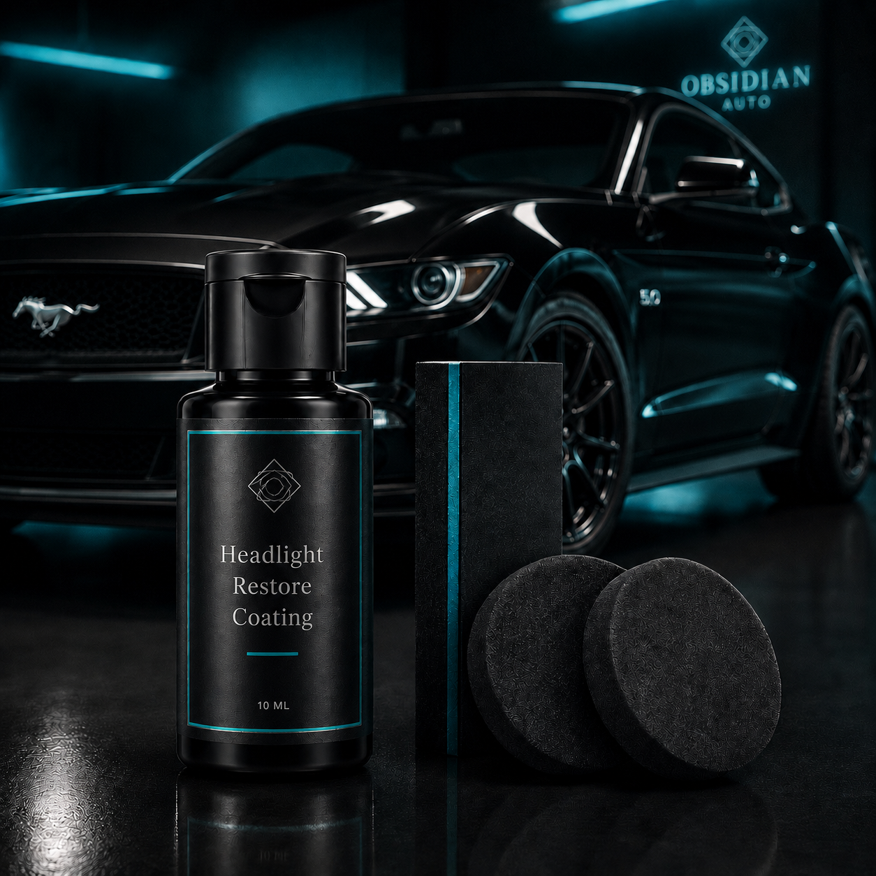 Obsidian Auto Headlight Restore Coating