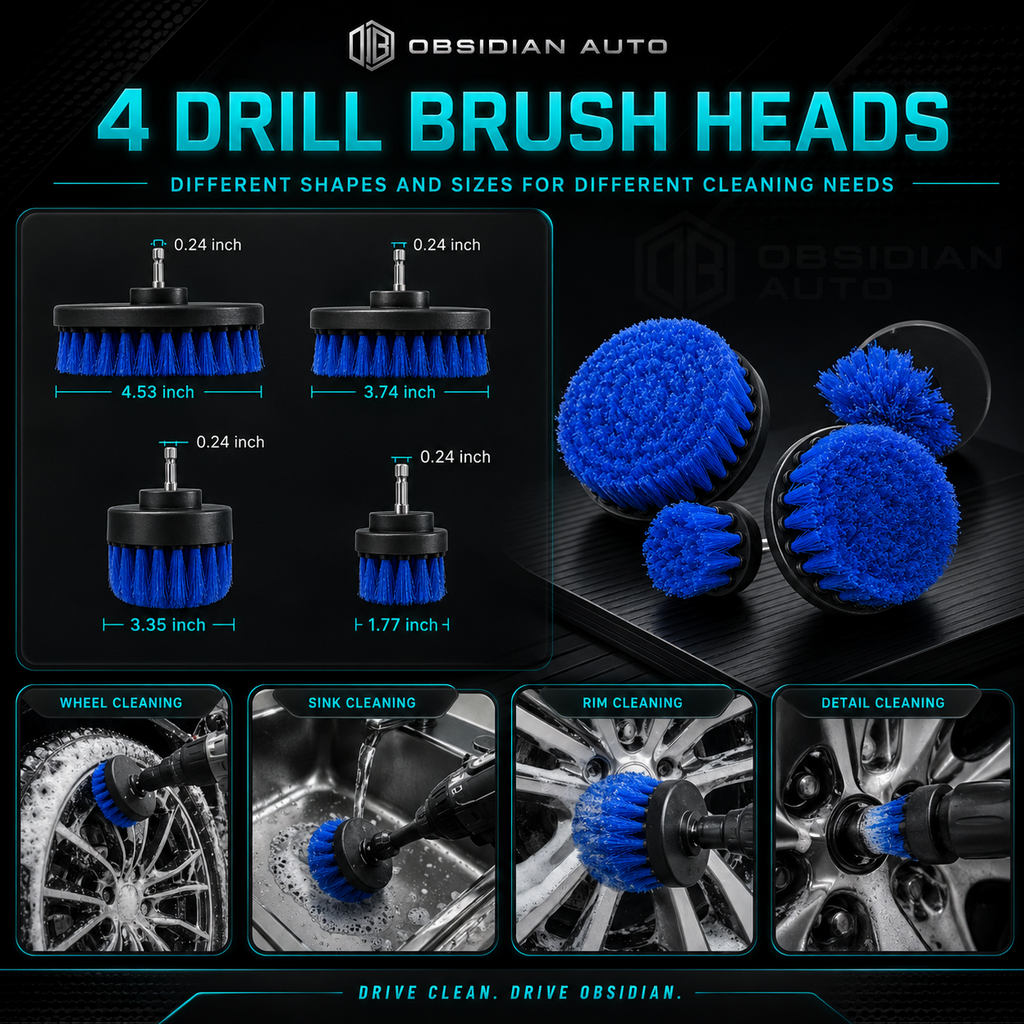 Obsidian Auto Premium 26Pcs Car Detailing Set