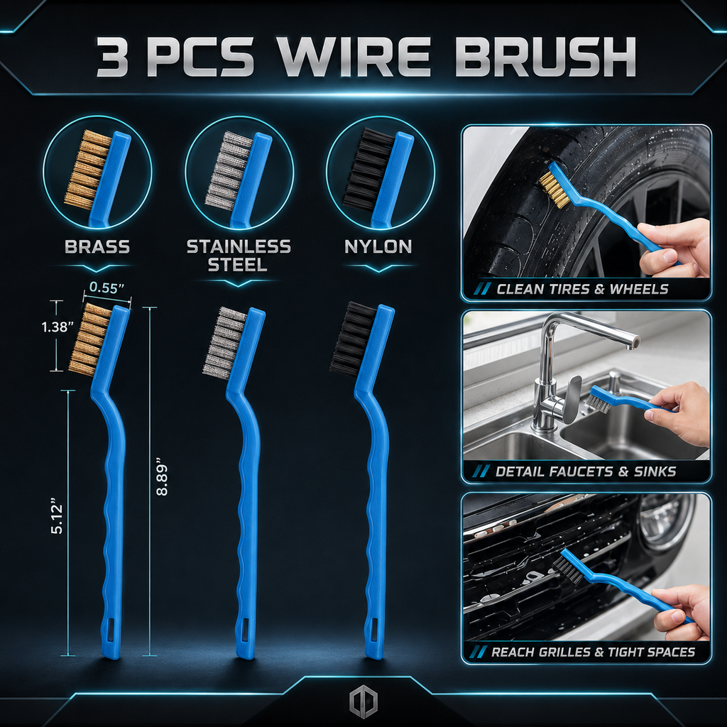 Obsidian Auto Premium 26Pcs Car Detailing Set