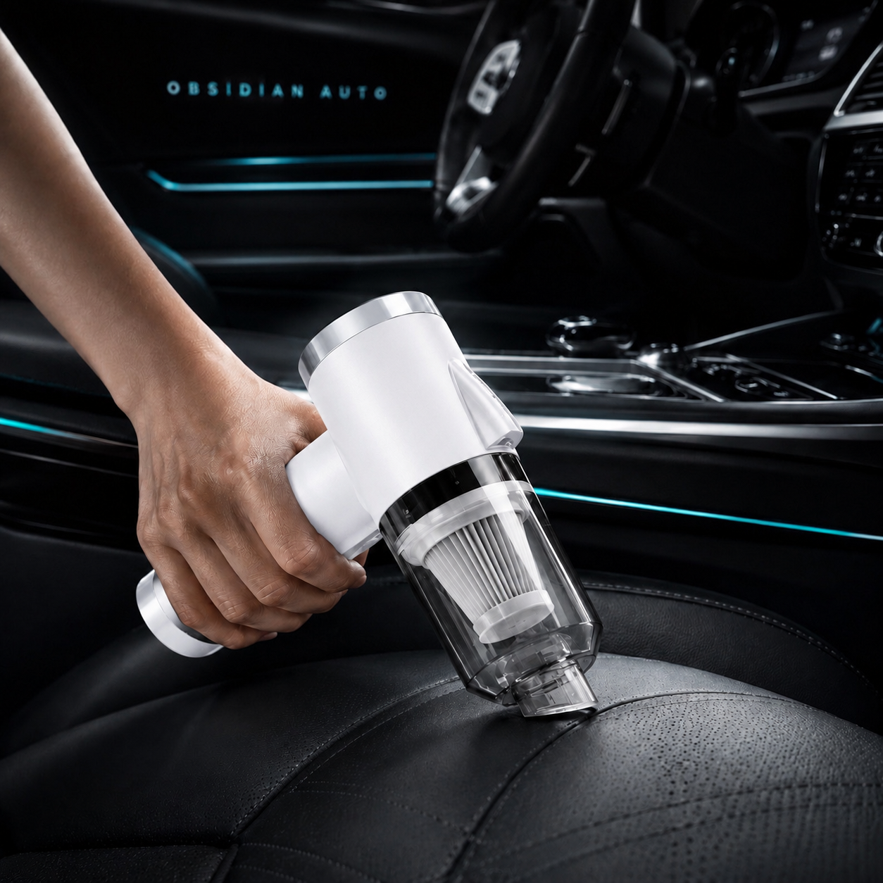 Obsidian Auto Portable Cordless Vacuum Cleaner